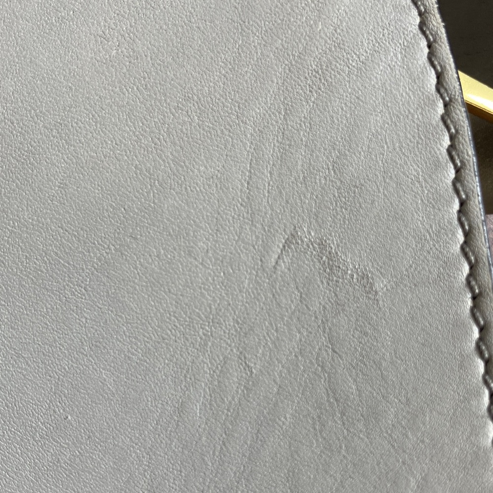 Fossil Finley Gray Leather Shoulder Bag - Picture 5 of 16